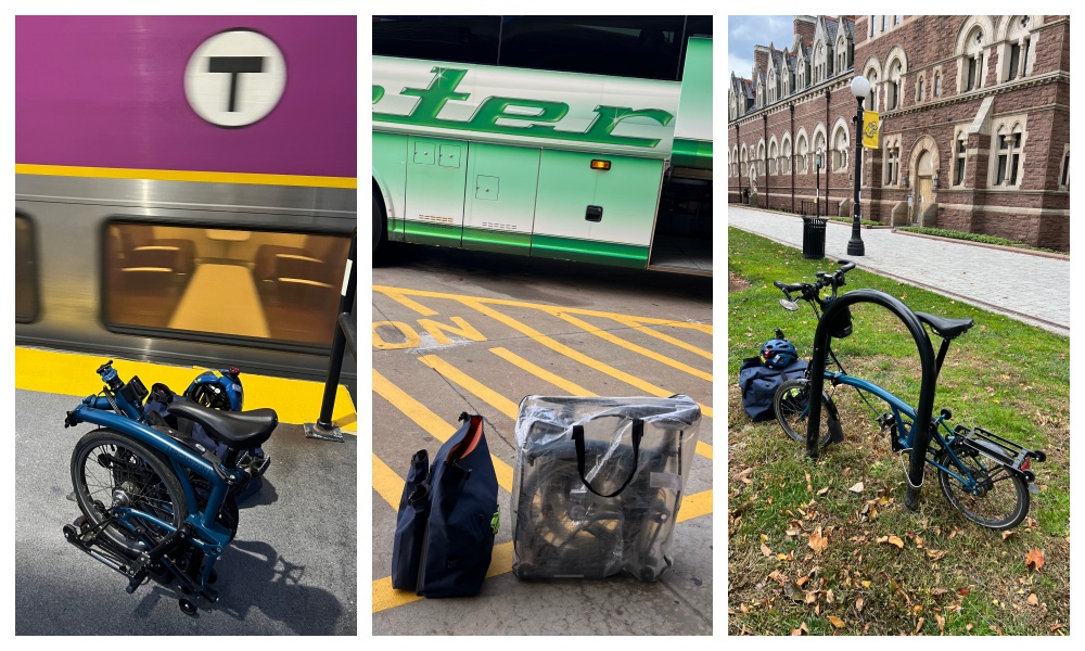 bike-train-bus commute